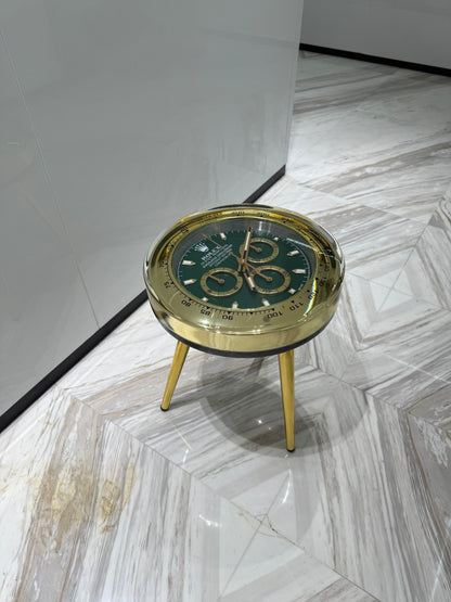Rolex watch round side table
