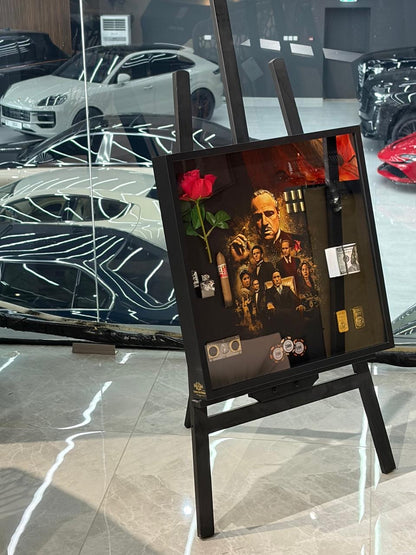 Legacy of Power Shadow Box Frame – Luxury Mafia Inspired Wall Art