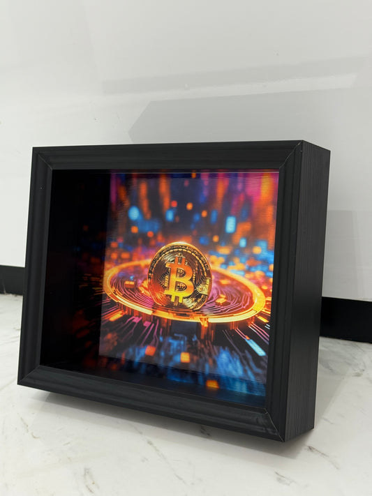 Black Bitcoin Box Frame – A Symbol of Power and Modern Luxury