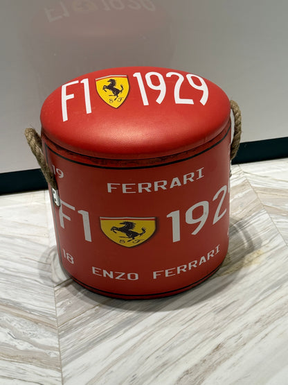 Luxury Racing-Inspired Storage Ottoman