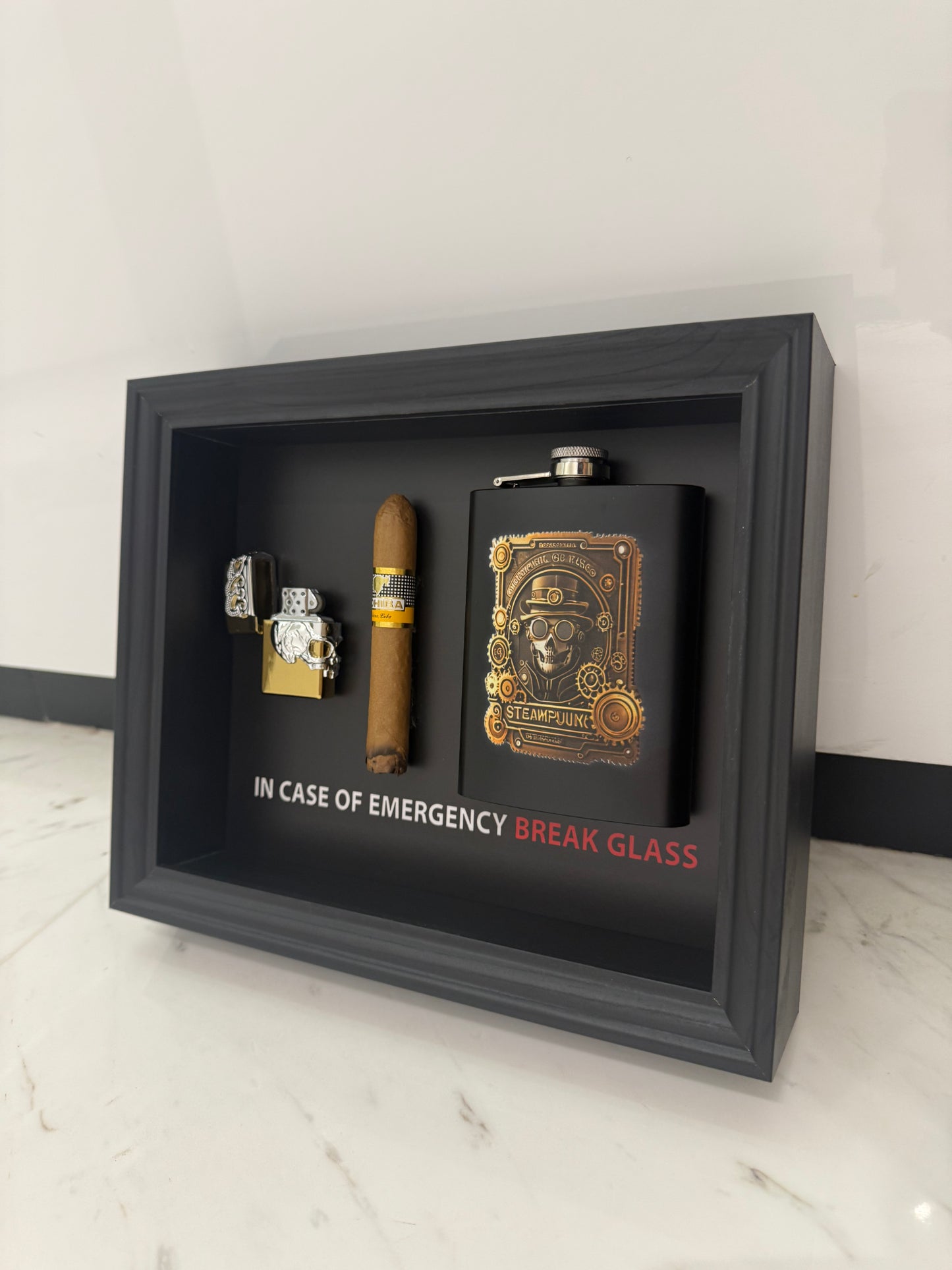 Emergency Escape Box Frame – Luxury Gentleman Edition