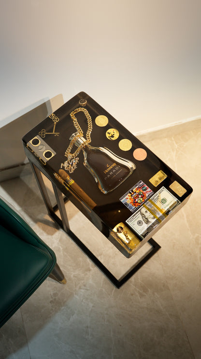 Hennessy Paradise Square Side Table