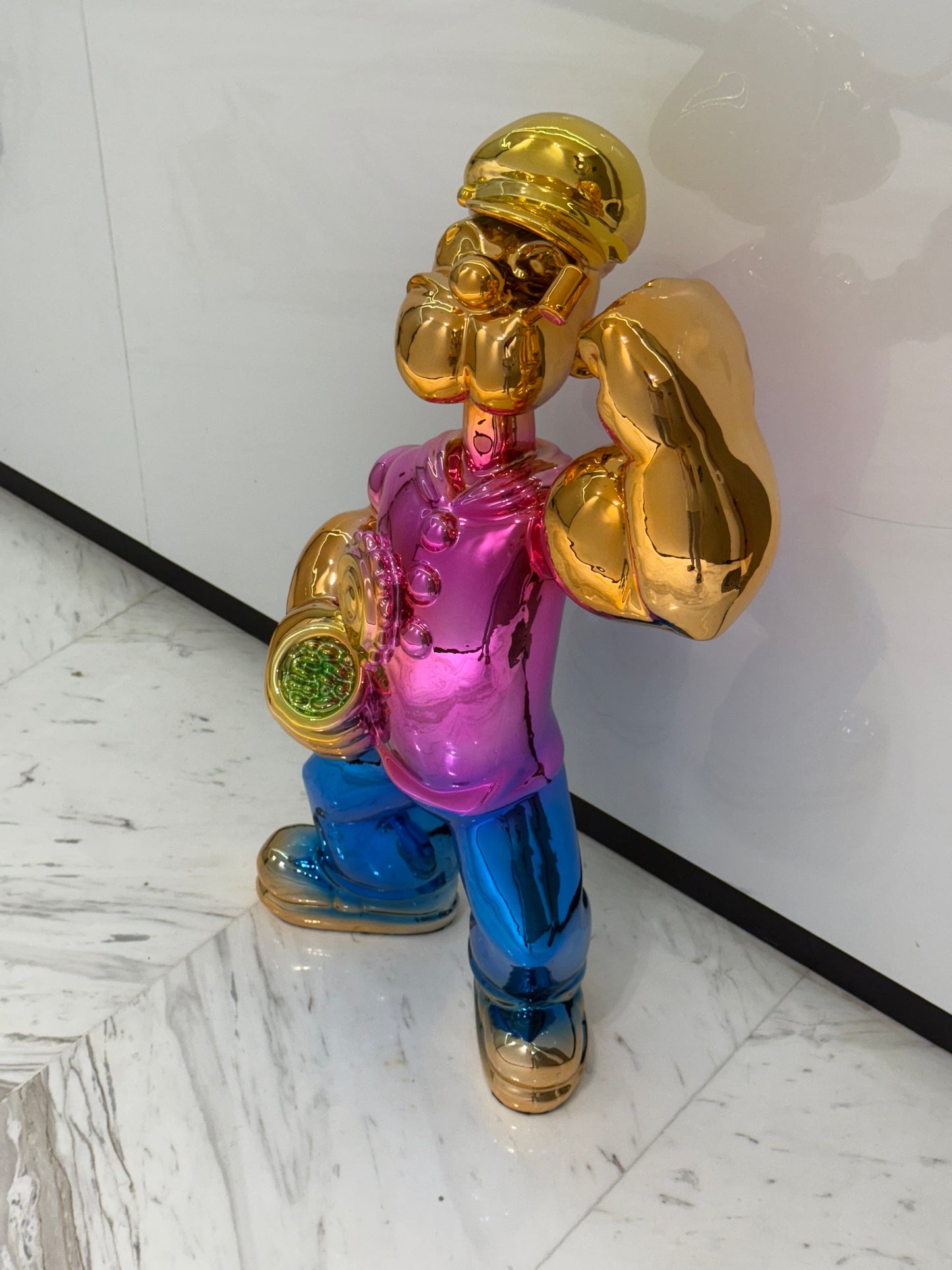 Luxury Popeye Sculpture – Strength, Style & Timeless Character