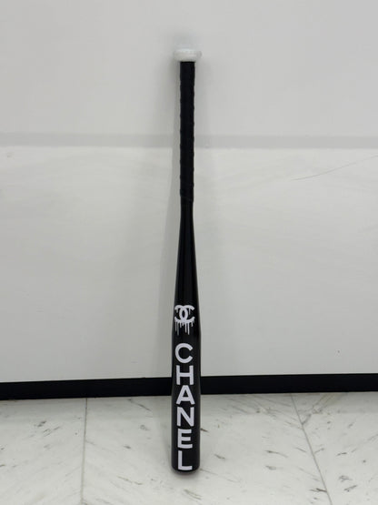 Big Chanel Baseball Bat black