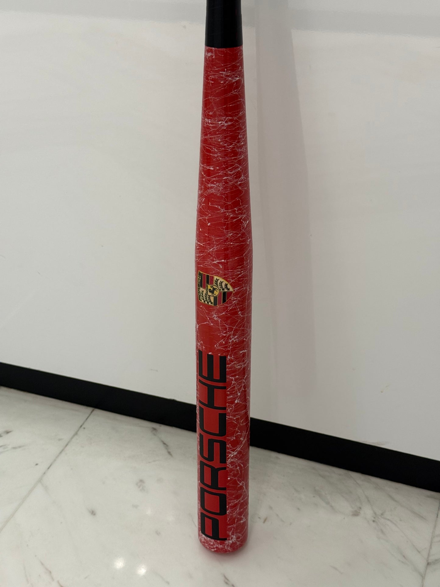 Porsche Baseball Bat - red marble Edition
