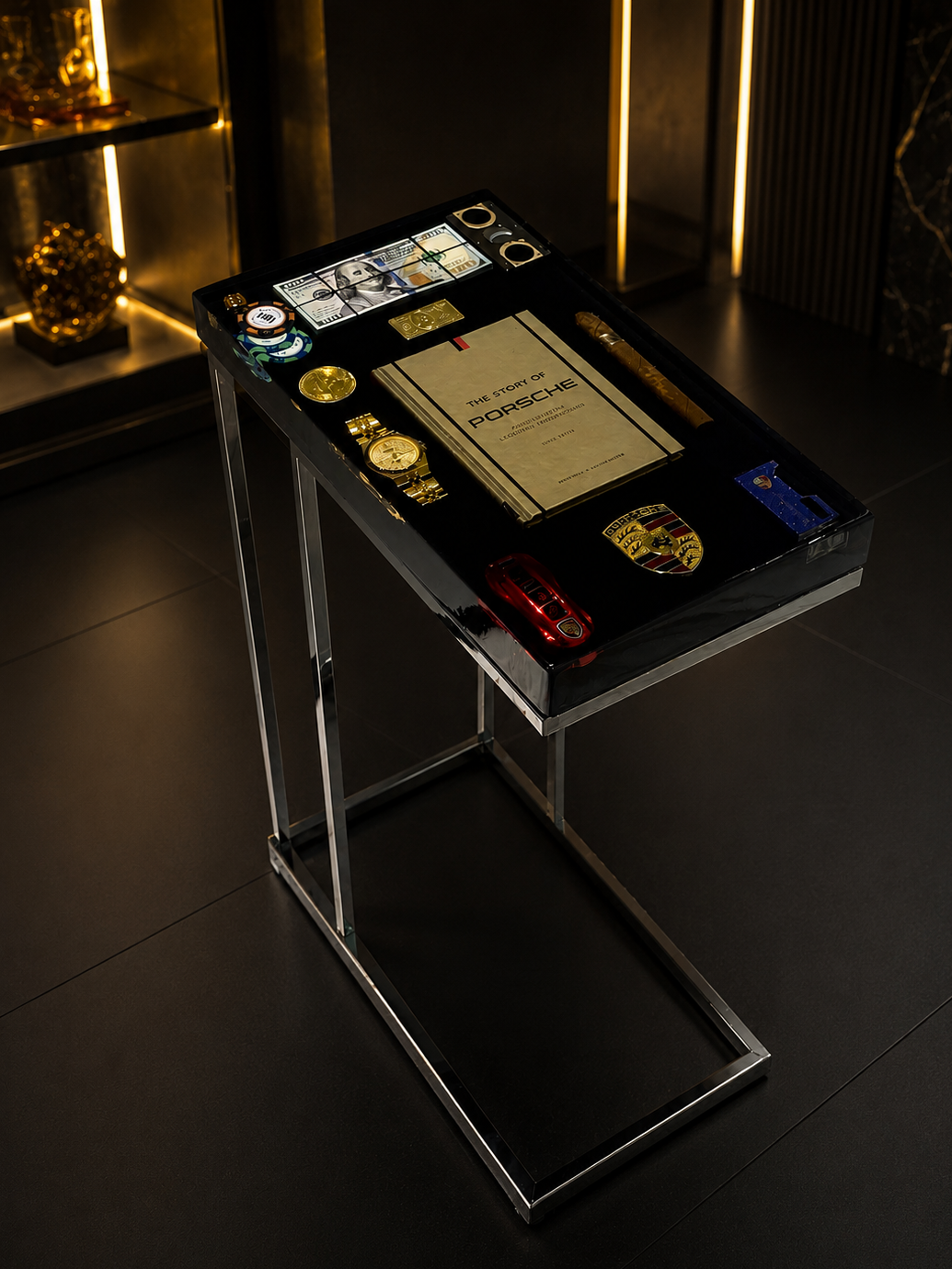 Porsche Exclusive Edition no. 2 Square side Table