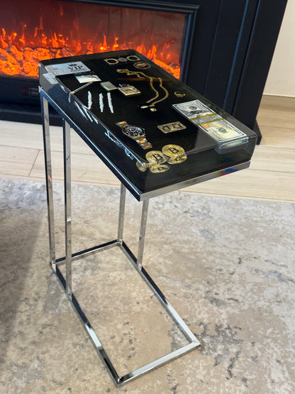 Bad Boy Square Side Table