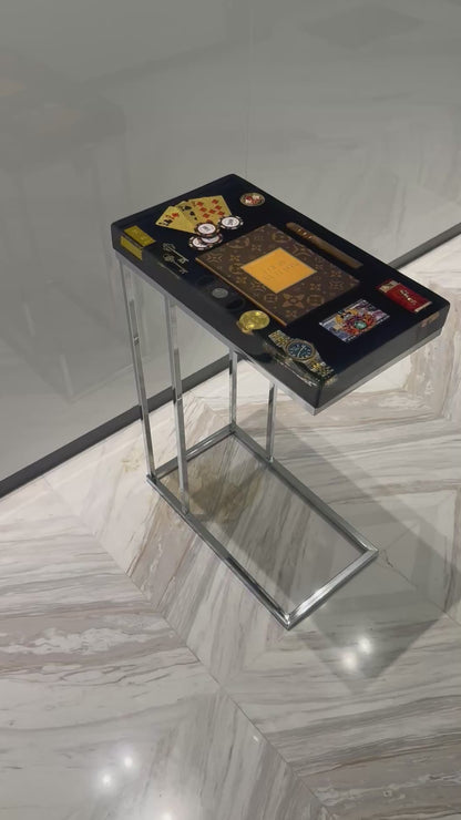 Louis Vuitton limited Edition no. 1 Square side Table