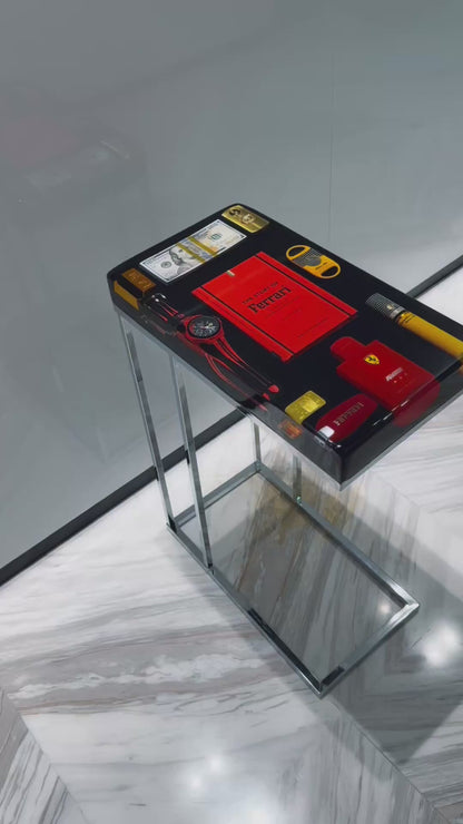 Ferrari Book Square Side Table