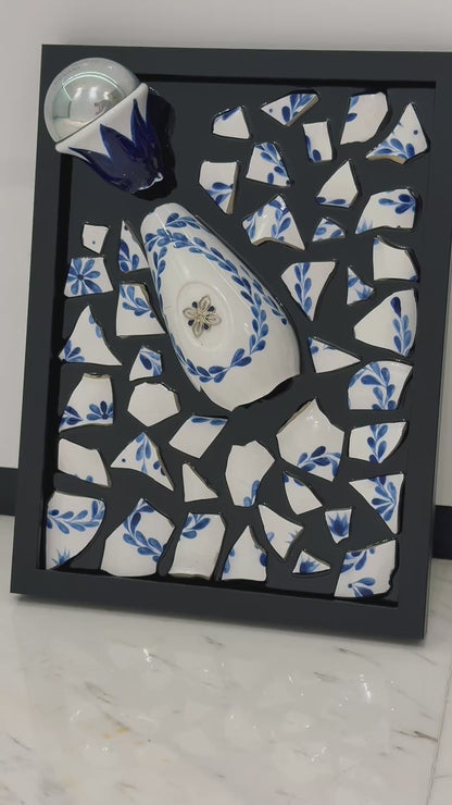 Clase Azul Broken Bottle Frame Art