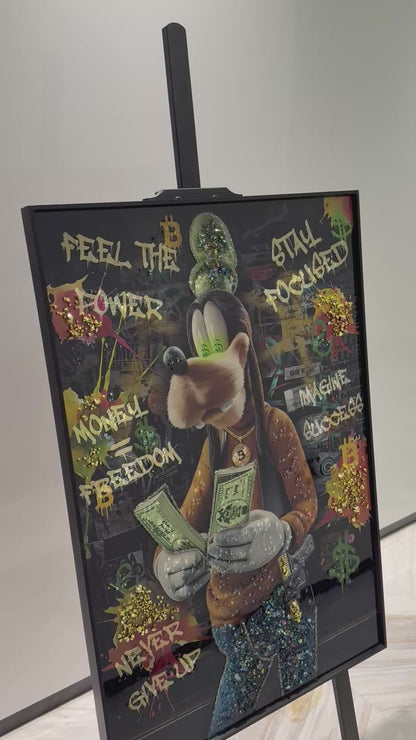 GOOFY inspired Dollar Art Frame