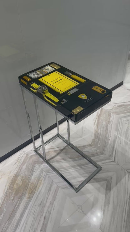 Lamborghini Exclusive Edition – Piece No. 1 square side table