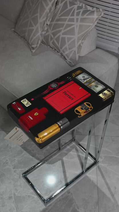 Ferrari limited edition no 07 - Square Side Table
