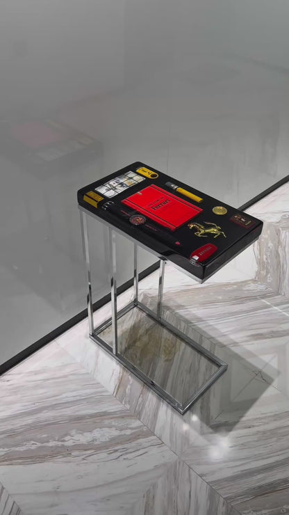Ferrari limited edition no 09 - Square Side Table