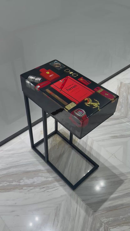 Ferrari exclusive edition 1 of 1 - Square Side Table