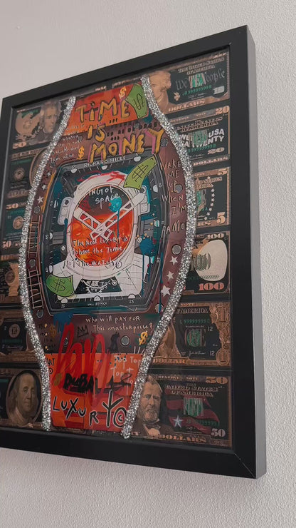 Richard Mille Watch Art Frame black
